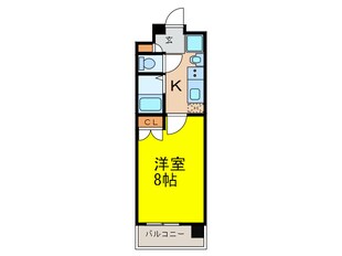 パルティール上前津の物件間取画像